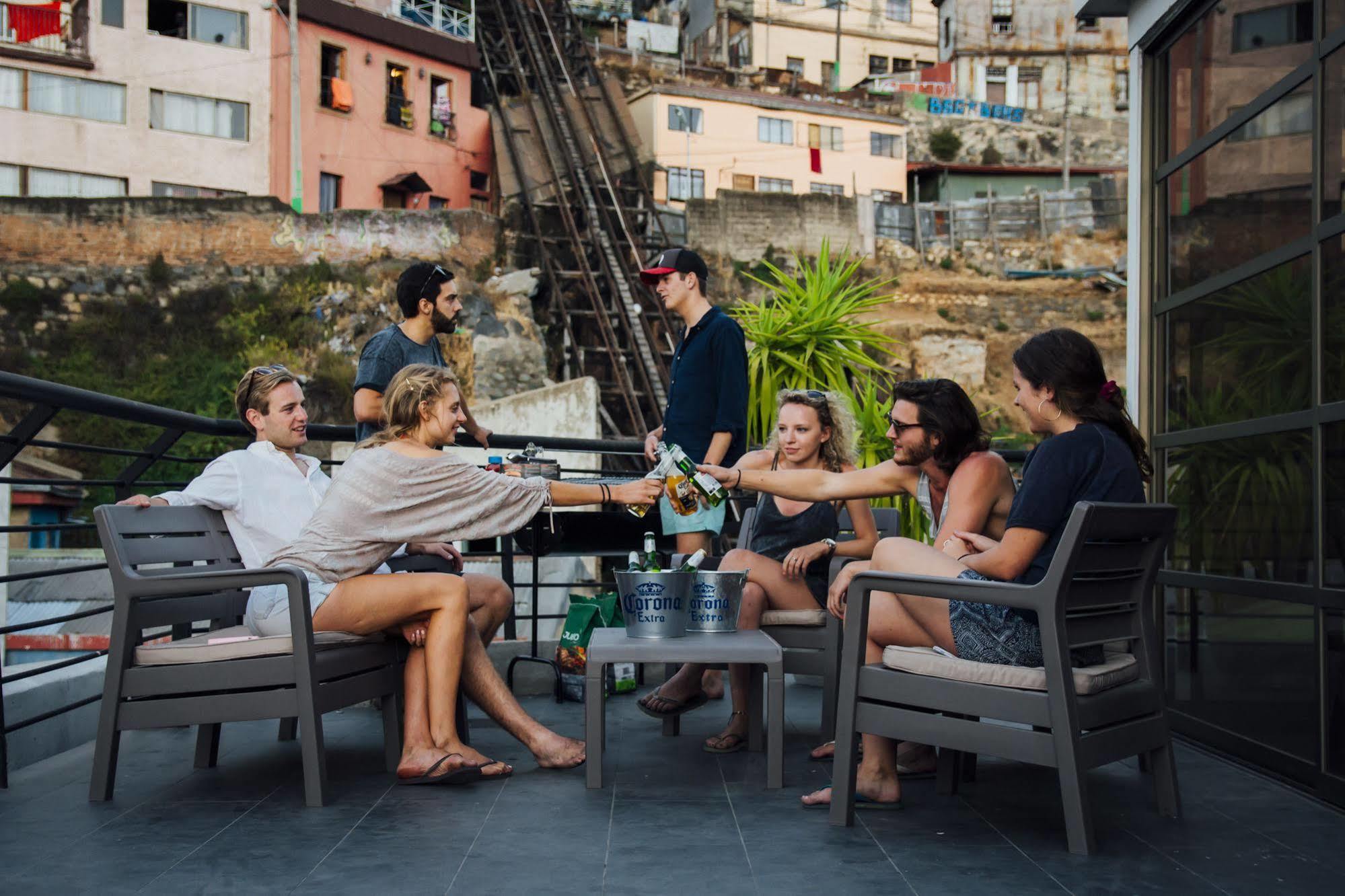 La Joya Hostel บัลปาราอีโซ ภายนอก รูปภาพ